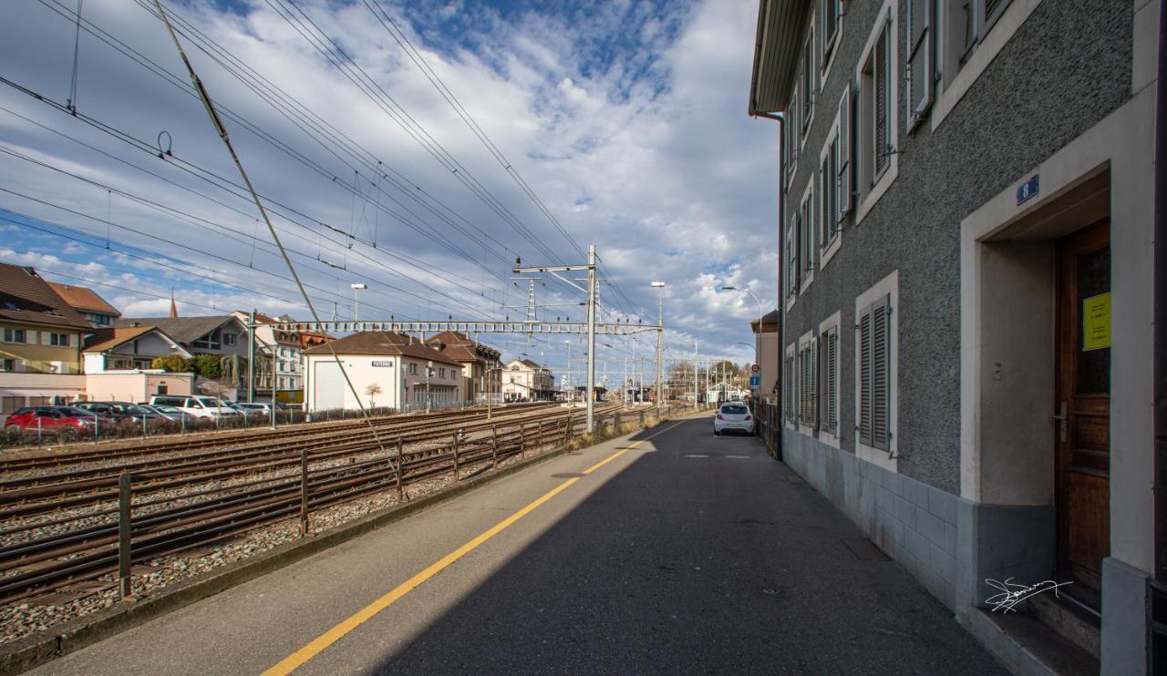 Chambre Double Standard LastMinut Payerne Exterior foto